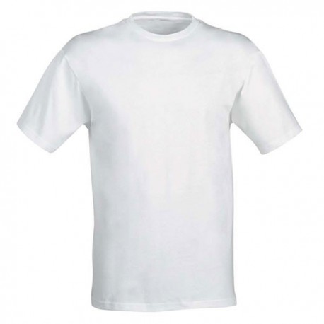 T-shirt en coton avec ouvrière blanche - Napoli Panoply